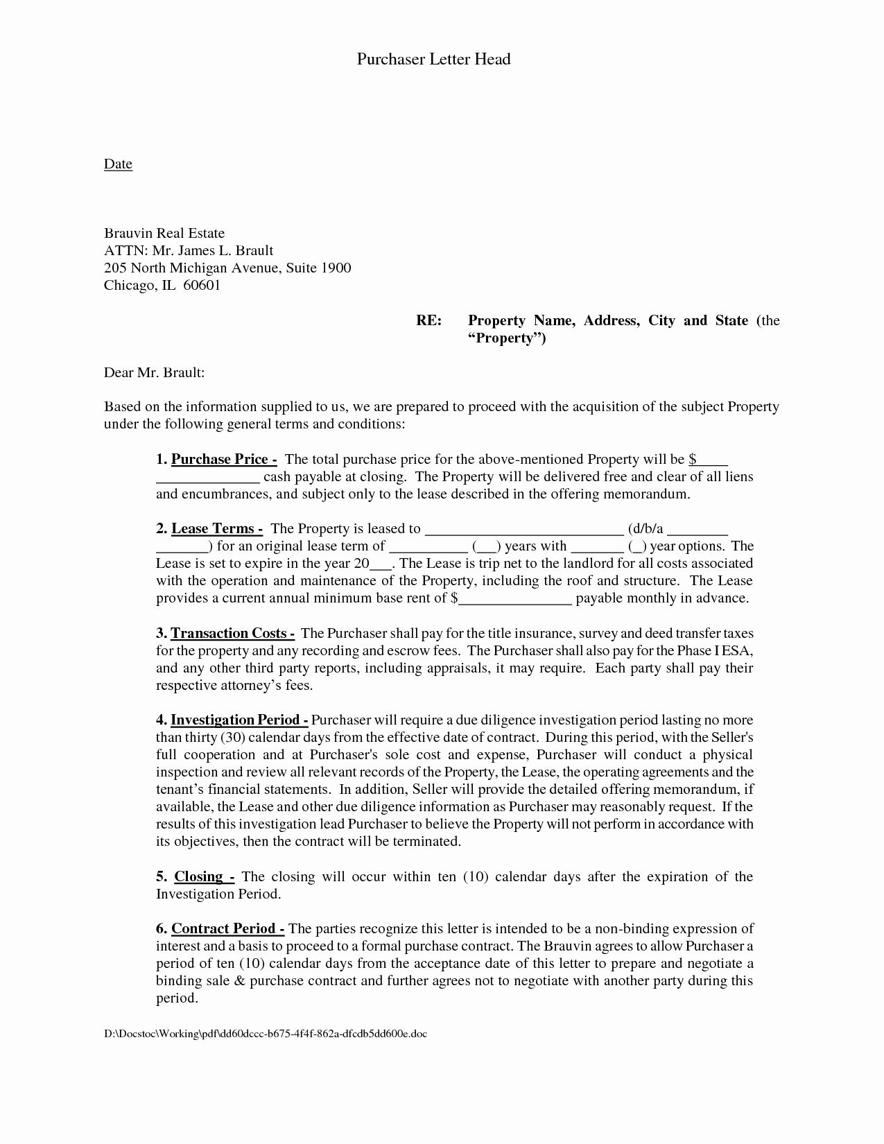 Letter Of Intent to Lease Template Luxury Best S Of Letter Intent Property Letter Of