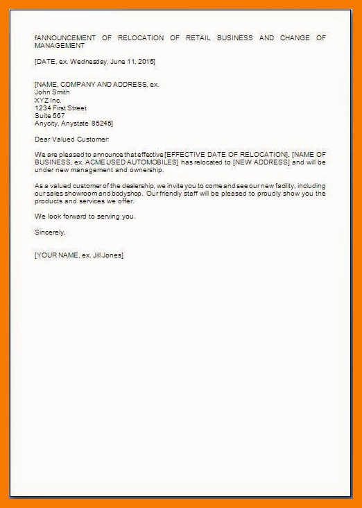 Letter Of Ownership Of Business Elegant 9 10 New Ownership Letter to Customers