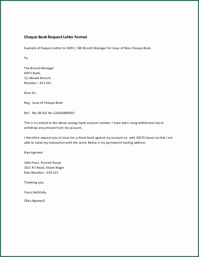 Letter to Close Bank Account New Letter format for Bank Account Closing Letter Of