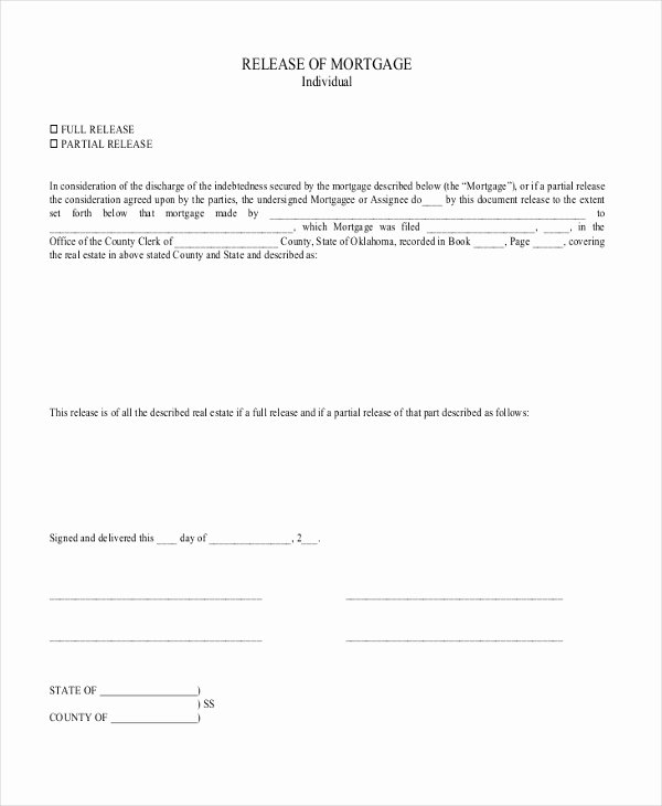 Lien Release Letter Template Unique Sample Release Of Lien form 9 Free Documents In Pdf Doc