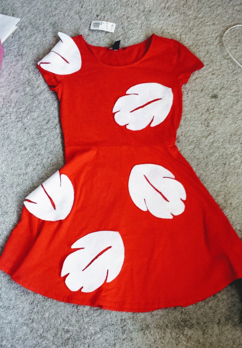 Lilo and Stitch Leaf Template Beautiful Do It Yourself Lilo Costume From Disney S Lilo and Stitch