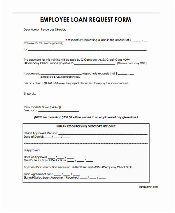 Loan Application form Sample Best Of Sample Requisition forms