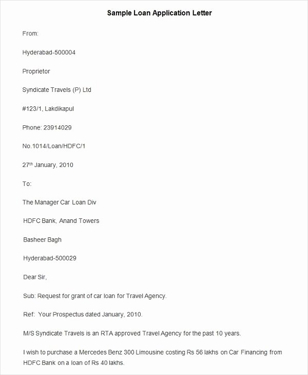 Loan Application form Sample Elegant 94 Best Free Application Letter Templates &amp; Samples Pdf
