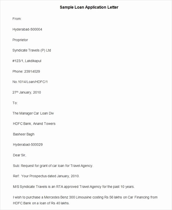 Loan Application form Sample Elegant 94 Best Free Application Letter Templates &amp; Samples Pdf