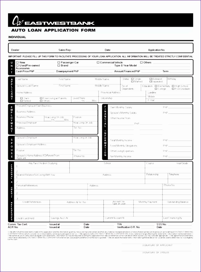 Loan Application Templates Luxury 14 Excel Loan Calculator Template Exceltemplates