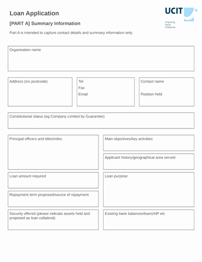 Loan Application Templates Unique Loan Application form Free Download Create Edit Fill