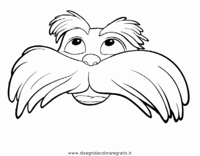 Lorax Eyebrow Template Fresh Eye Brow Coloring Pages