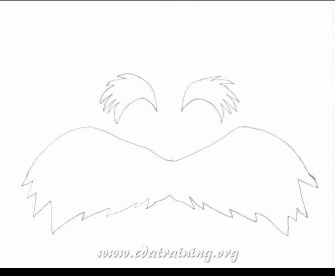 Lorax Eyebrow Template Luxury 10 Best S Of the Lorax Eyebrow Template Printable