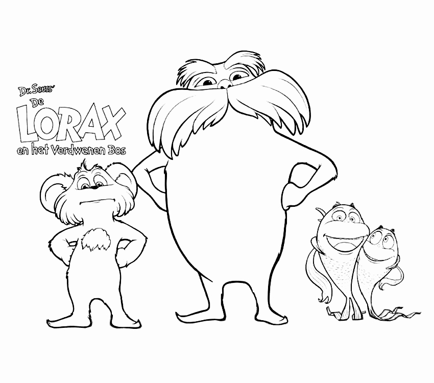 Lorax Mustache Printable Best Of 53 the Lorax Coloring Page Pics S the Lorax Coloring