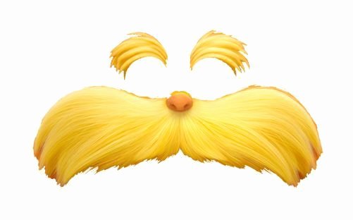 Lorax Mustache Printable Unique the Lorax Eyebrow Template Free Download Elsevier