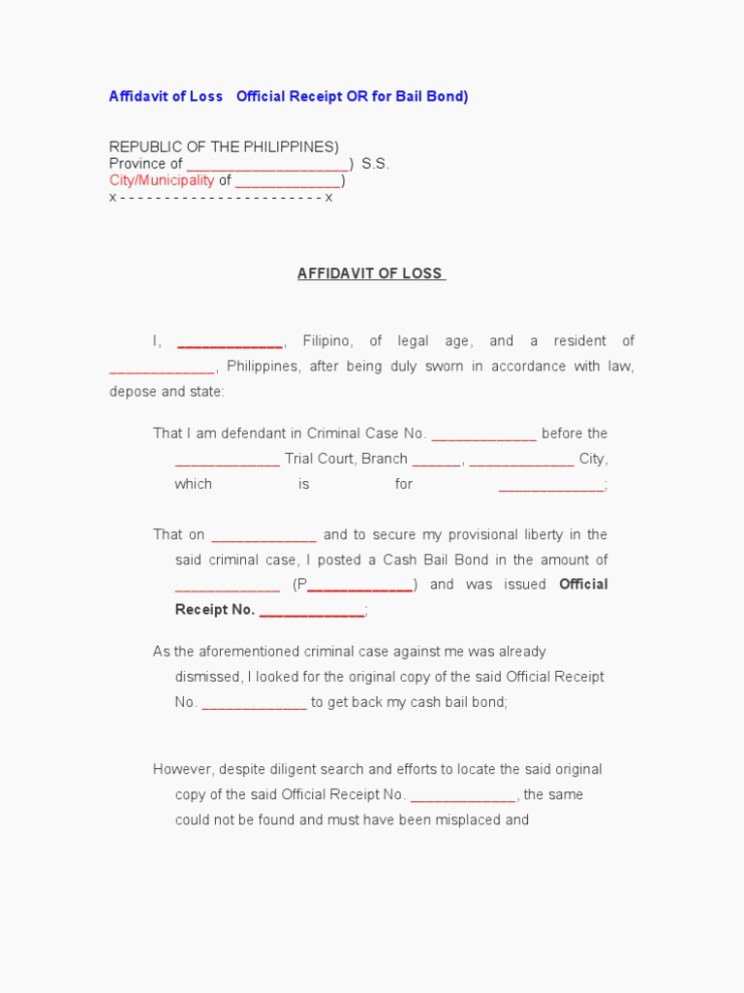 Lost Receipt form Template New the Worst Advices We Ve