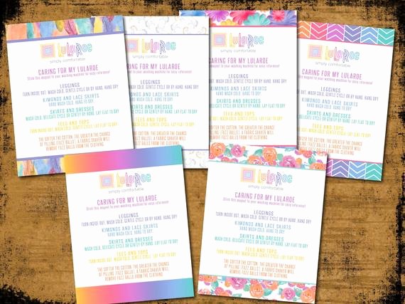 Lularoe Business Card Template Elegant Lularoe Care Cards Daisies Digital Image Magnet by Shindiggz