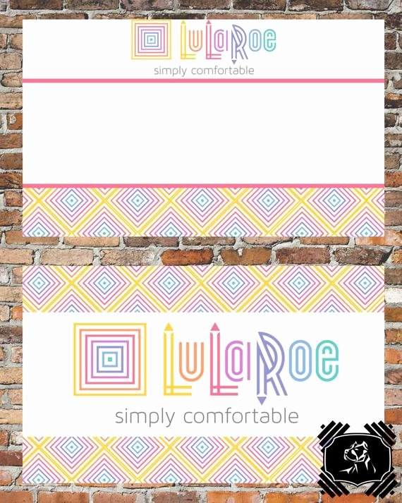 Lularoe Business Card Template Fresh Lularoe Business Card Customizable Business by