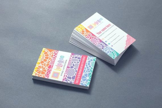 Lularoe Business Card Template Lovely Lularoe Lace Pattern Digital Business Card by Fyunicorn