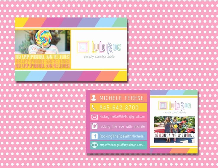 Lularoe Business Card Template New Lularoe Business Card Lularoe Calling Card Lularoe