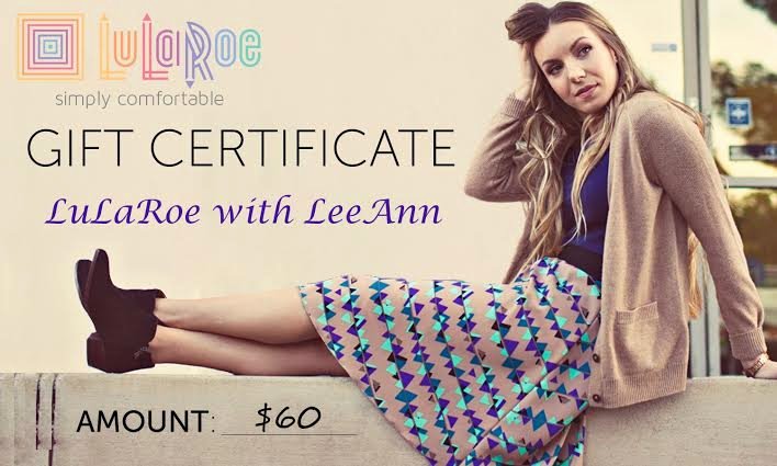 Lularoe Gift Certificate Template Unique Thanks Mail Carrier