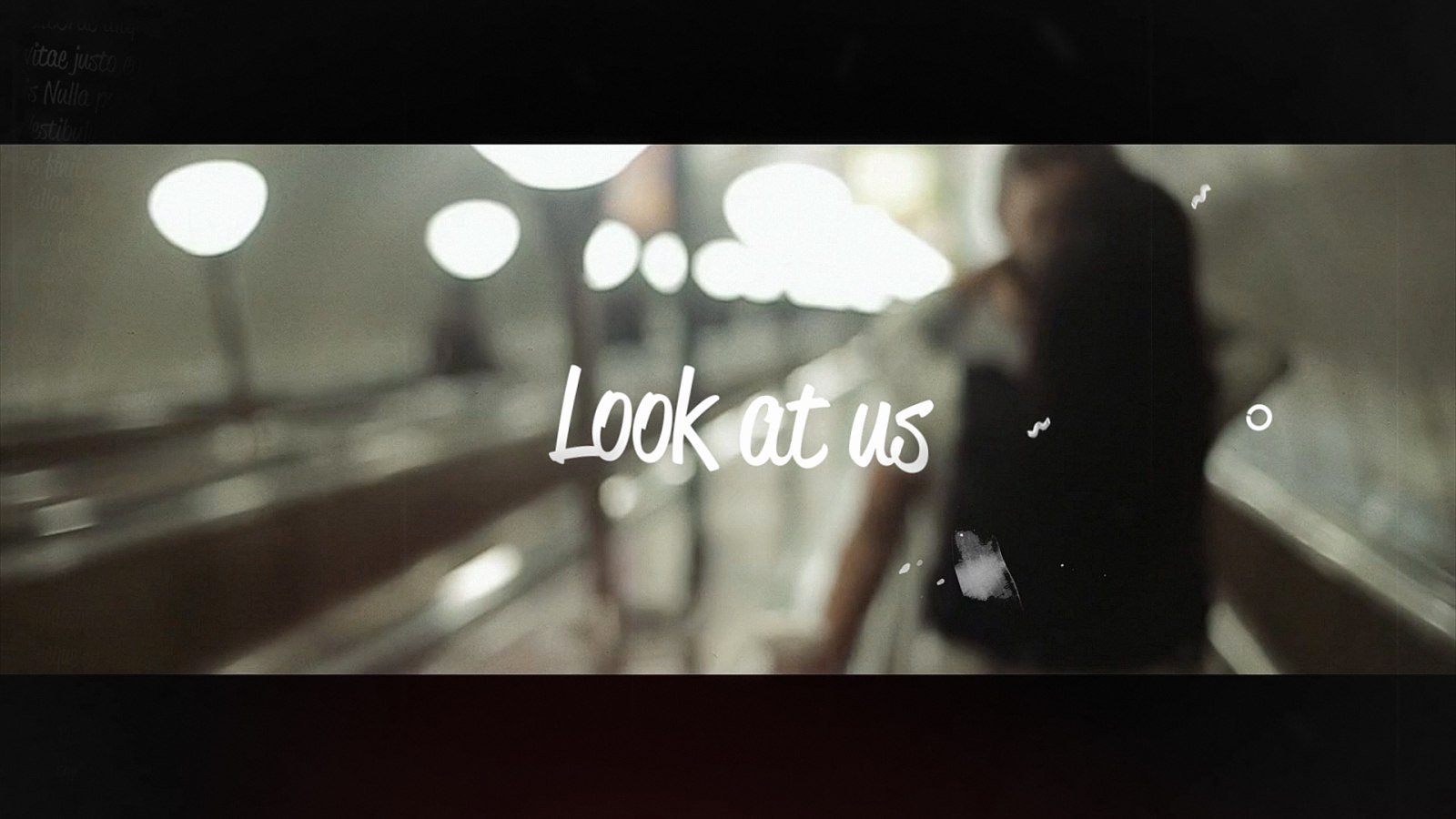 Lyric Video after Effects Fresh Lyrics Template Grunge after Effects Templates