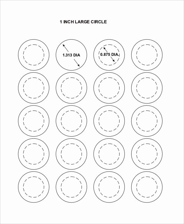 Macaron Printable Template Beautiful 11 Circle Template