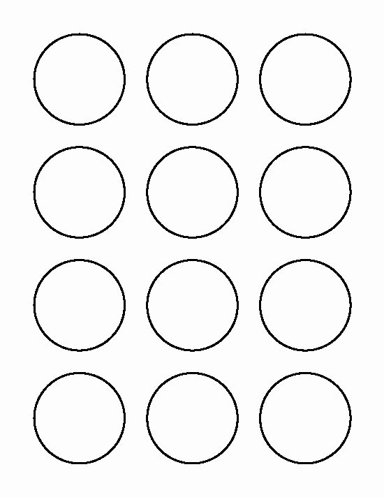 Macaron Printable Template Elegant 2 Inch Circle Pattern Use the Printable Outline for