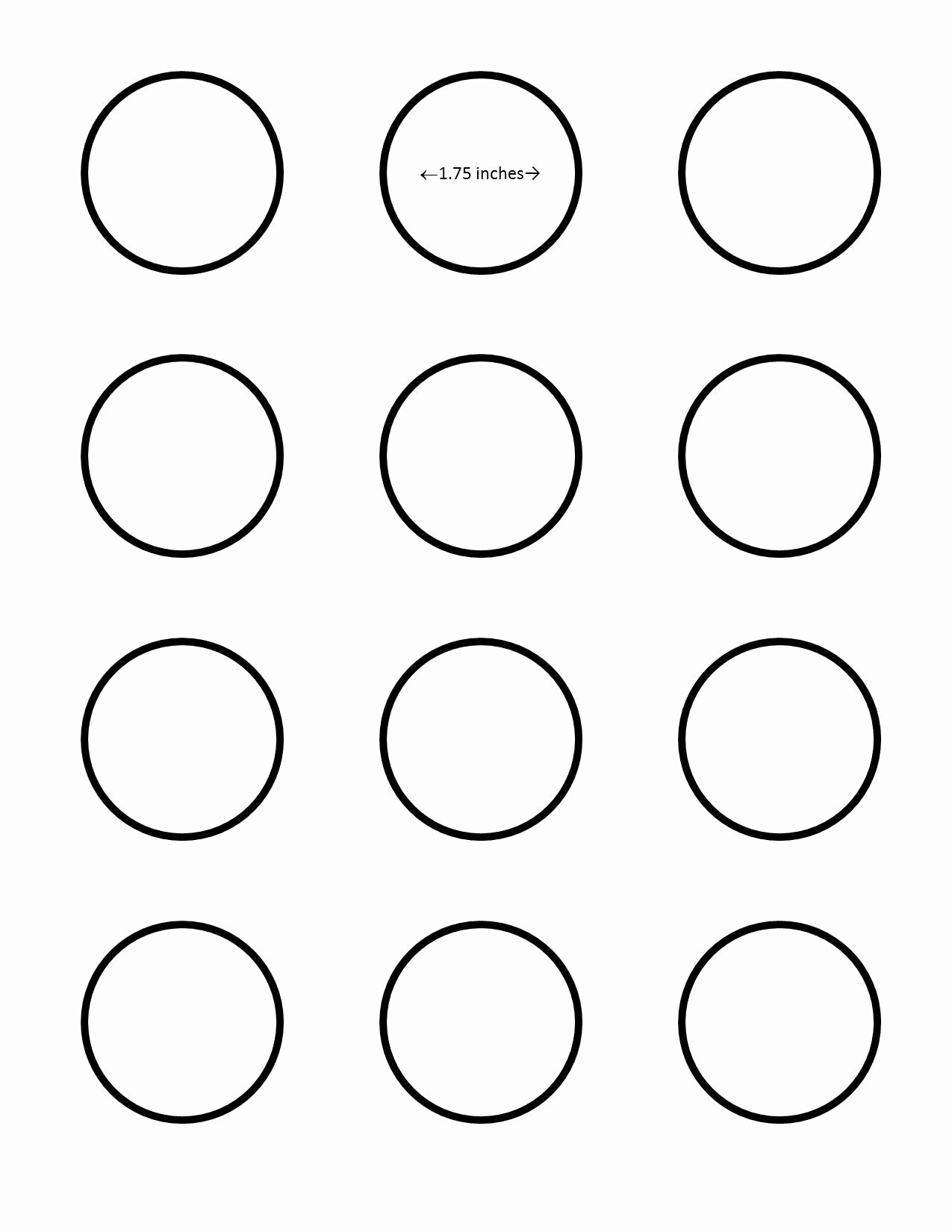 Macaron Printable Template Luxury All Sizes