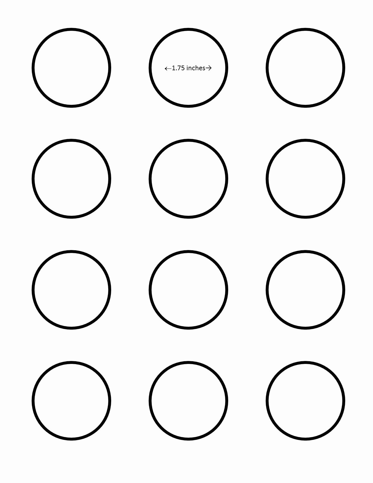 Macaron Printable Template Luxury All Sizes