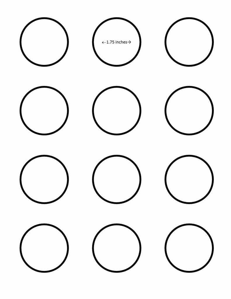 Macaron Printable Template Luxury Sugarywinzy 1 75 Inch Macaron Template