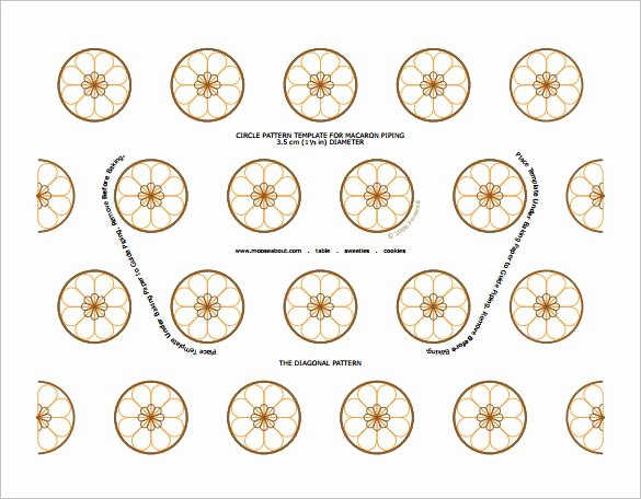 Macaron Printable Template New 9 Printable Macaron Templates – Free Word Pdf format