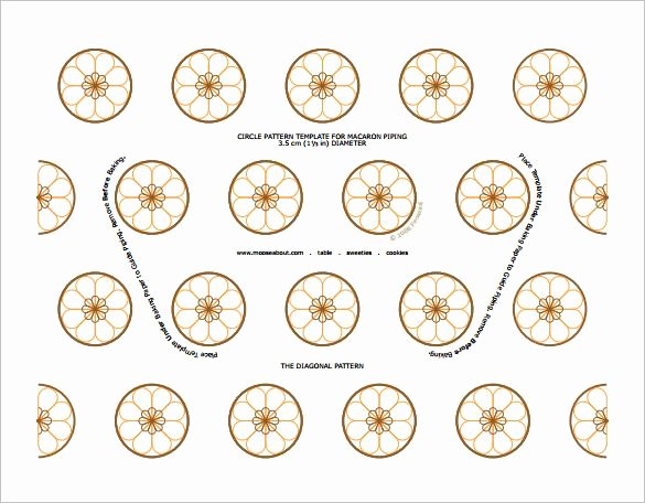 Macaron Printable Template New 9 Printable Macaron Templates – Free Word Pdf format