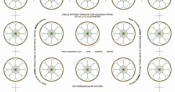 Macaron Template Pdf Beautiful Macaron Cookie Template for the Piping Print It and Put