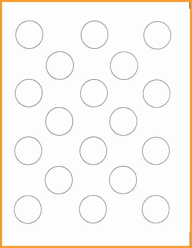 Macaron Template Pdf Inspirational 30 Of 1 Inch Macaron Template