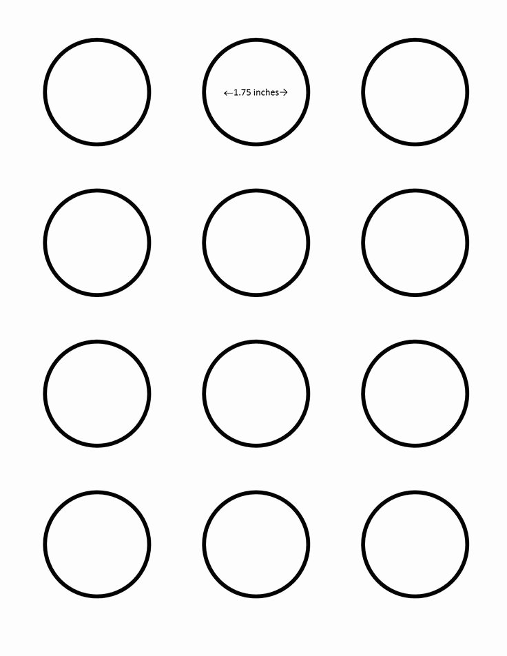 Macaron Template Printable Lovely All Sizes
