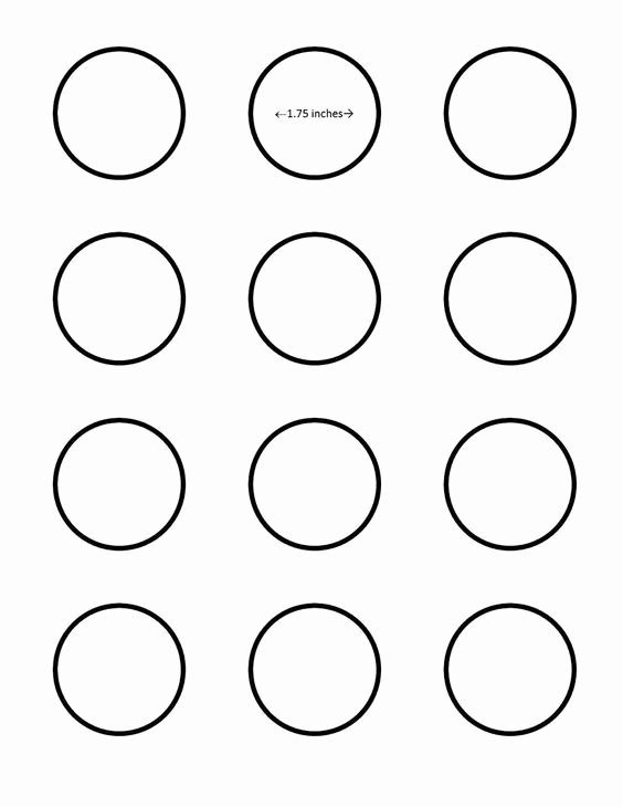 Macaron Template Printable Luxury Macaron 1 75 Inch Circle Template Google Search I Saved