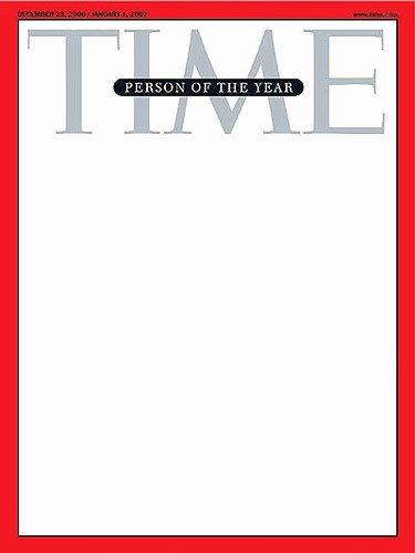 Magazine Cover Blank Awesome Time Magazine Template