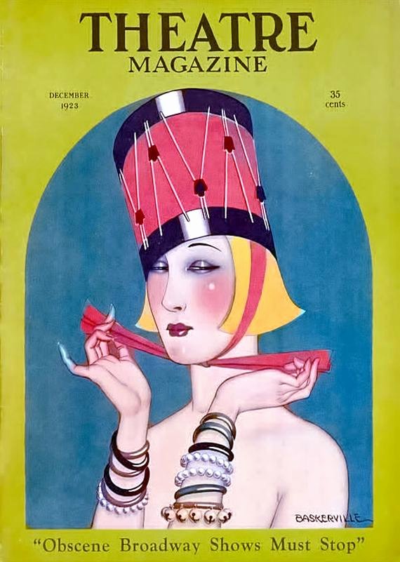 Magazine Cover Blank Best Of theatre Magazine Cover Dec 1923 Christmas Drummer Hat