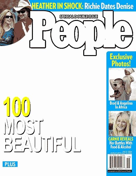 Magazine Cover Blank Elegant Gallery for People Magazine Cover Templates