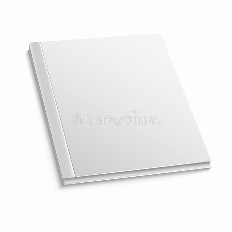 Magazine Cover Blank New Blank Magazine Cover Template White Background Vector