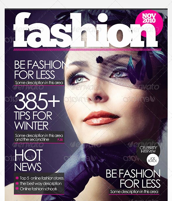 Magazine Cover Templates Psd Beautiful 50 Indesign &amp; Psd Magazine Cover &amp; Layout Templates – Bashooka