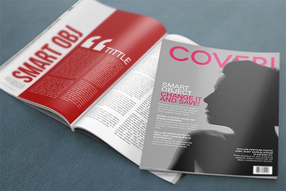 Magazine Cover Templates Psd Inspirational 36 Magazine Cover Template Free Sample Example format