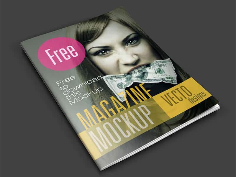 Magazine Cover Templates Psd Inspirational Magazine Psd Mockup Template Download for Free