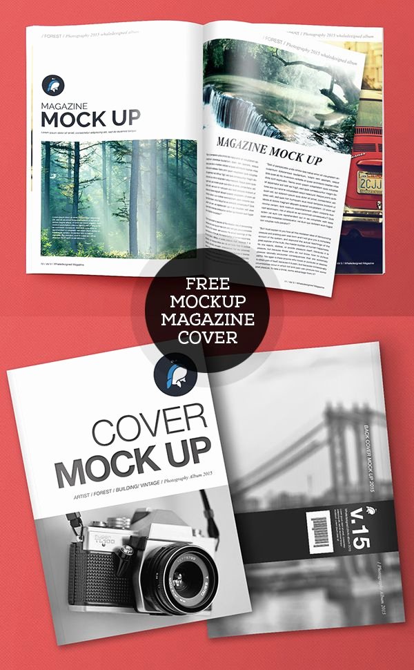 Magazine Cover Templates Psd New Free Psd Magazine and Cover Mockups Freepsdfiles