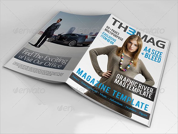 Magazine Cover Templates Psd Unique Magazine Cover Psd Templates 54 Free Psd Ai Vector