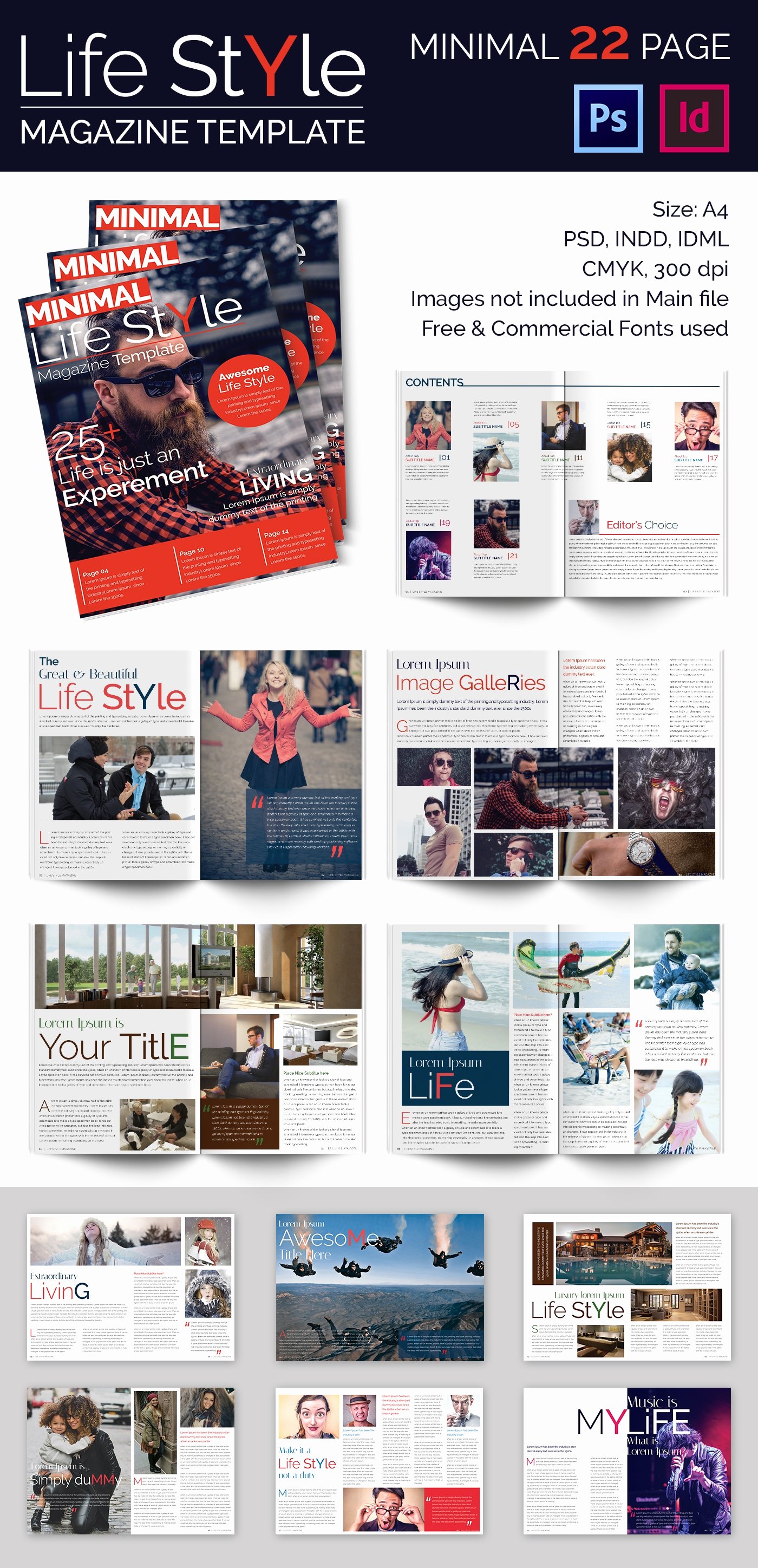 Magazine Template for Microsoft Word Unique 55 Brand New Magazine Templates Free Word Psd Eps Ai