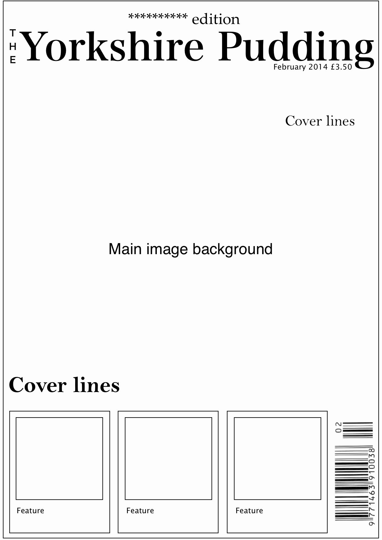 Magazine Template Free Word New Magazine Template