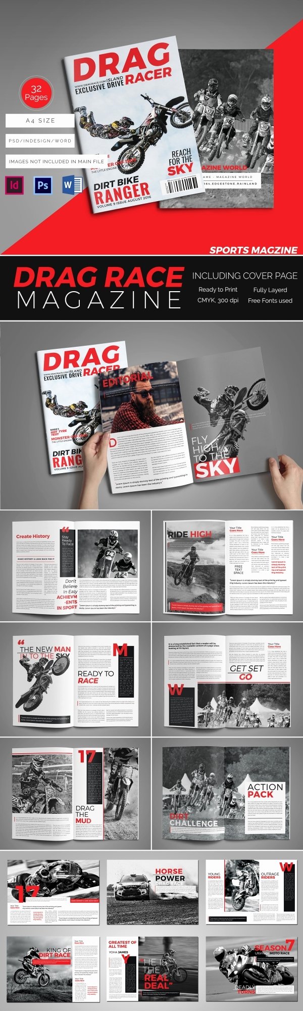 Magazine Template Free Word Unique 55 Brand New Magazine Templates Free Word Psd Eps Ai