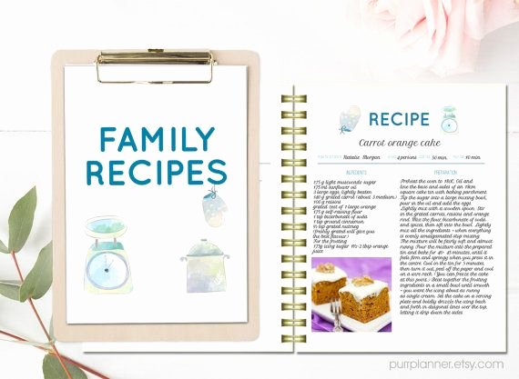 Make Your Own Cookbook Template Inspirational 1000 Ideas About Cookbook Template On Pinterest