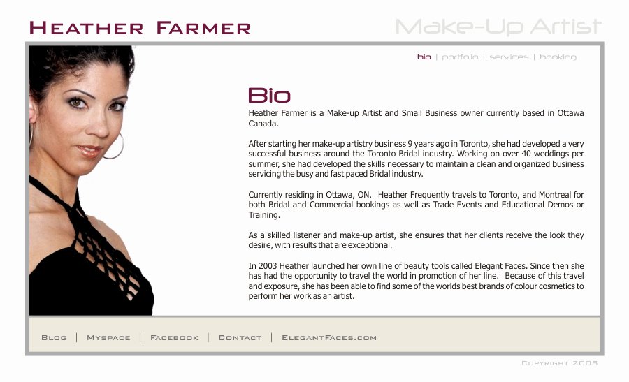 Makeup Artist Bio Sample Best Of 18 Artist Bio Examples