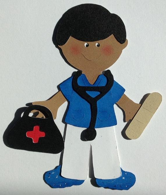 Male Paper Doll Best Of Sale Nurse Boy Paper Doll Plus Accessories Paper Piecing