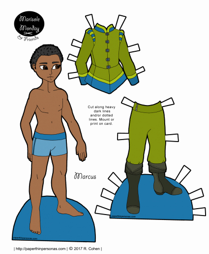 Male Paper Doll Lovely Guys Archives • Paper Thin Personas