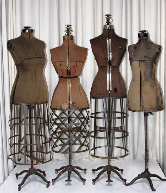 Mannequin Template for Fashion Design Awesome 25 Best Ideas About Vintage Dress forms On Pinterest