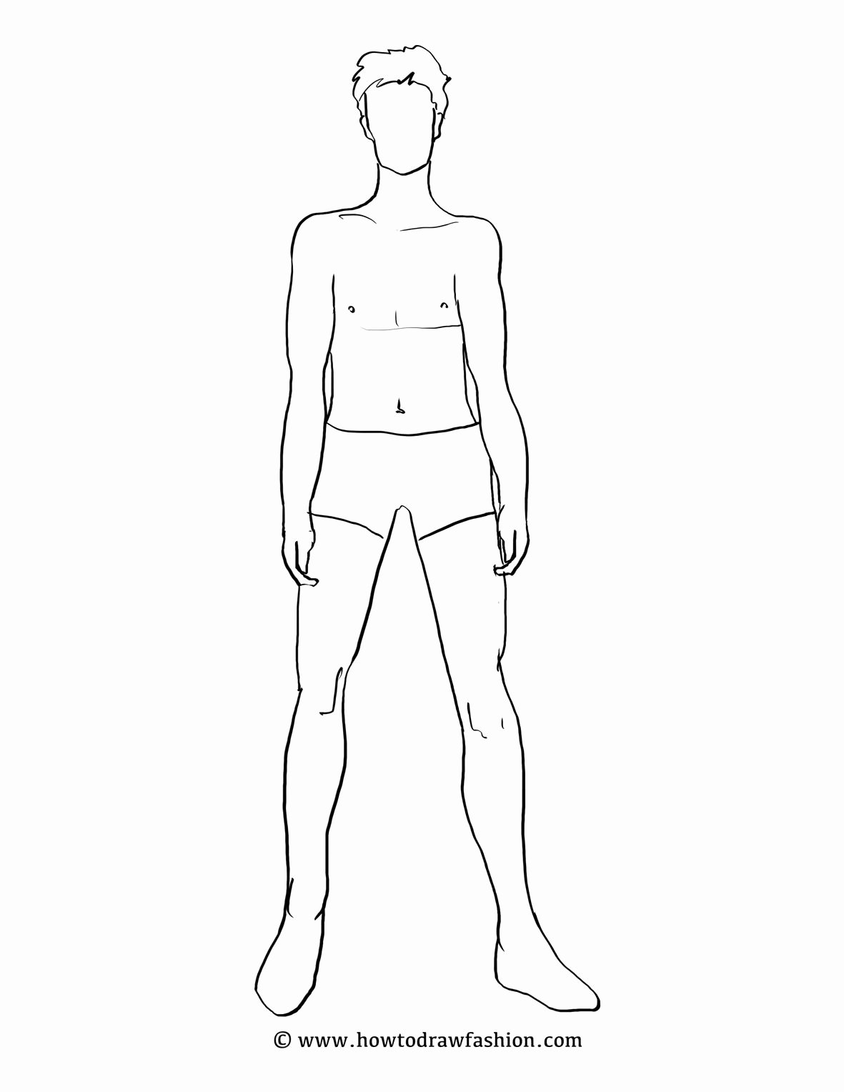 Mannequin Template for Fashion Design Lovely Male Fashion Template Croquis Guy Man